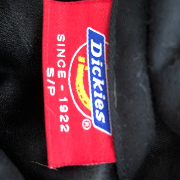 Dickie’s Winter Jacket Belt waist asymmetric zip S - Picture 4 of 6